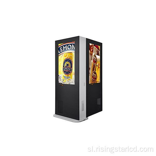 Visoka svetlost navpični dvostranski digitalni totem